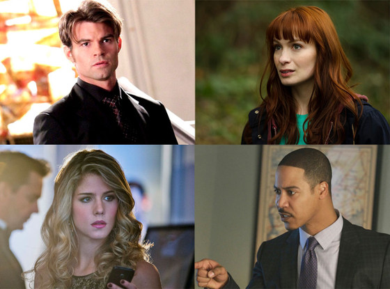 Daniel Gillies, Felicia Day, Brian White, Emily Bett Rickards Daniel Gillies, Felicia Day, Brian White, Emily Bett Rickards